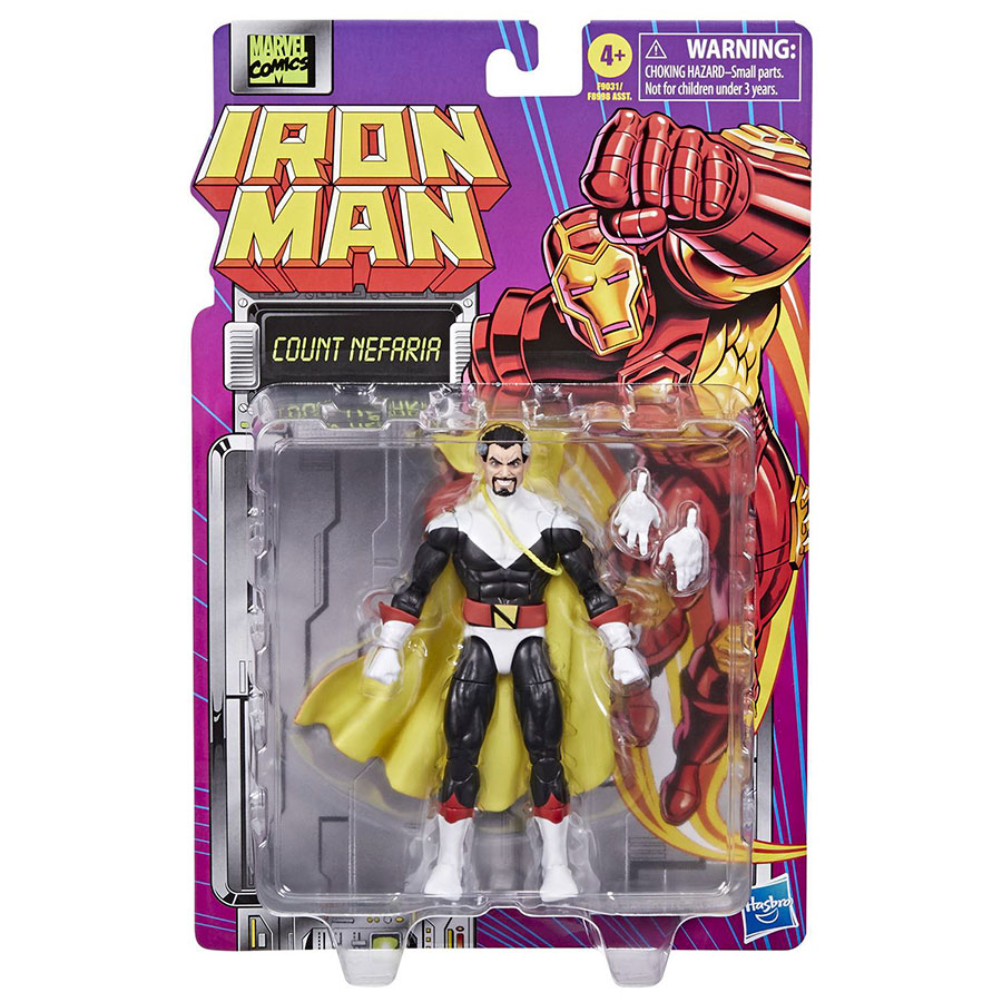 Iron Man Legends Retro Count Nefaria 6-Inch Action Figure