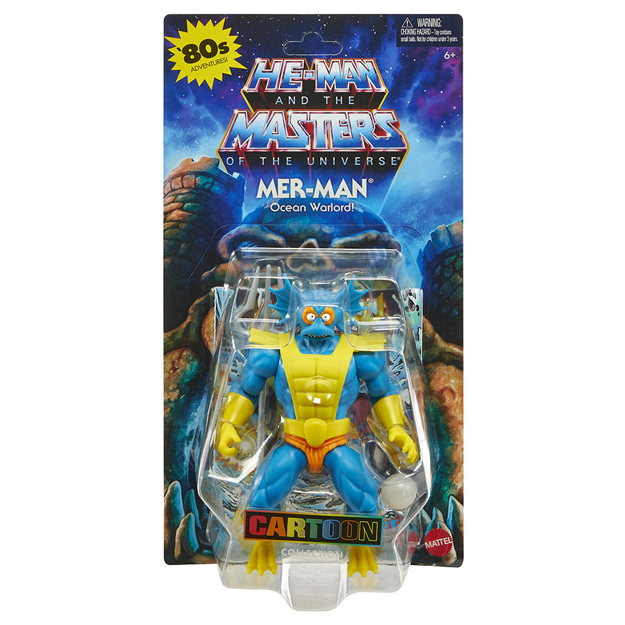 Masters Of The Universe Origins Core Cartoon Mer-Man Action Figure