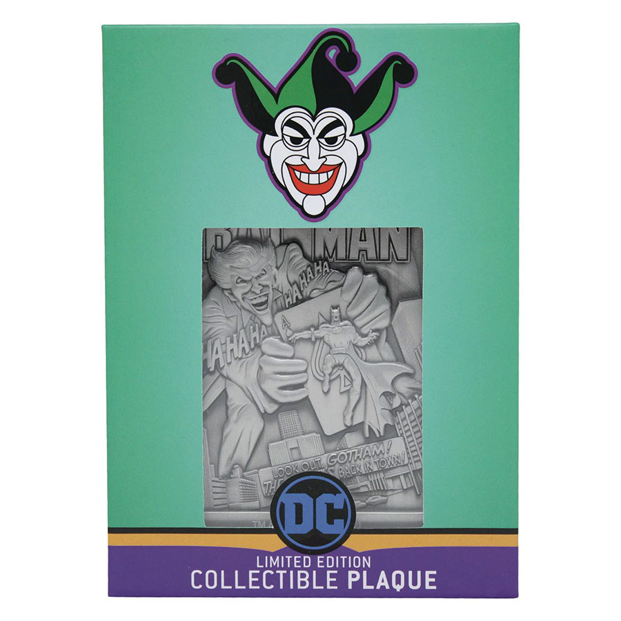 DC Comics Limited Edition Ingot - Joker (Classic)