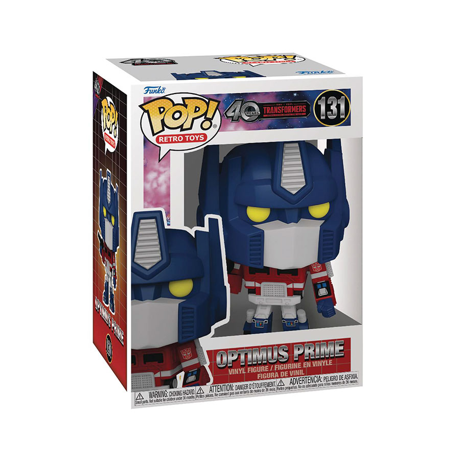 POP Retro Toys Transformers Generation 1 Optimus Prime Vinyl Figure