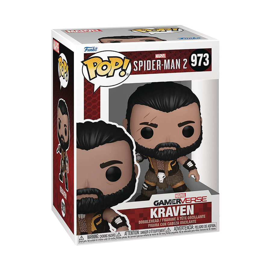 POP Games Spider-Man 2 Kraven Vinyl Figure	
