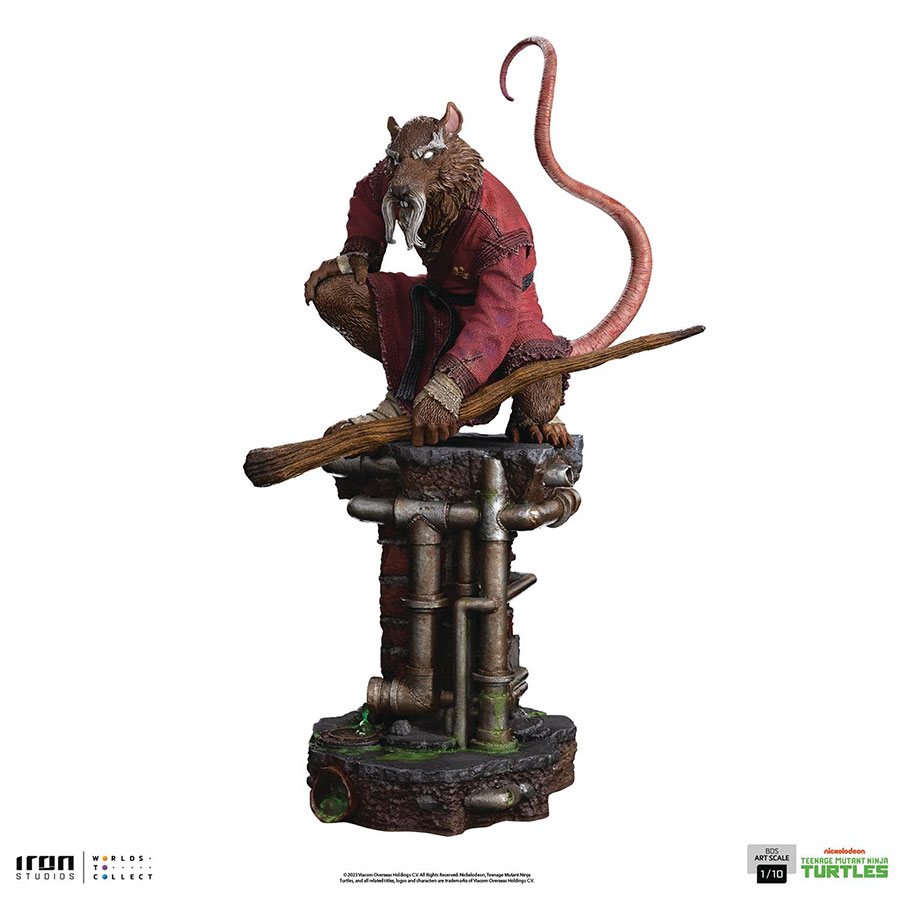 Teenage Mutant Ninja Turtles Master Splinter BDS Art Scale 1/10 Scale Statue