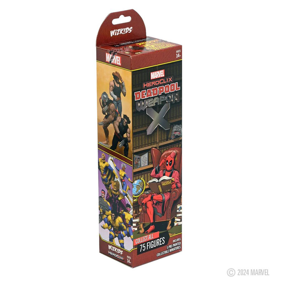 Marvel HeroClix Deadpool Weapon X Booster Pack
