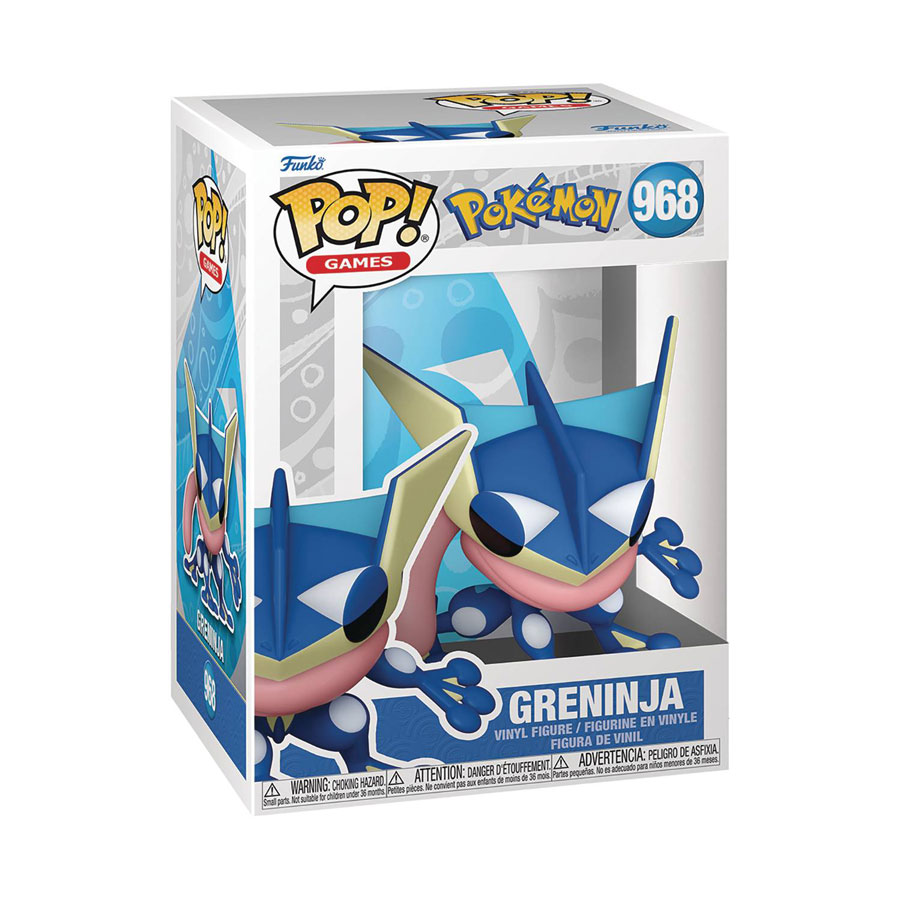 POP Games Pokemon Greninja Vinyl Figure