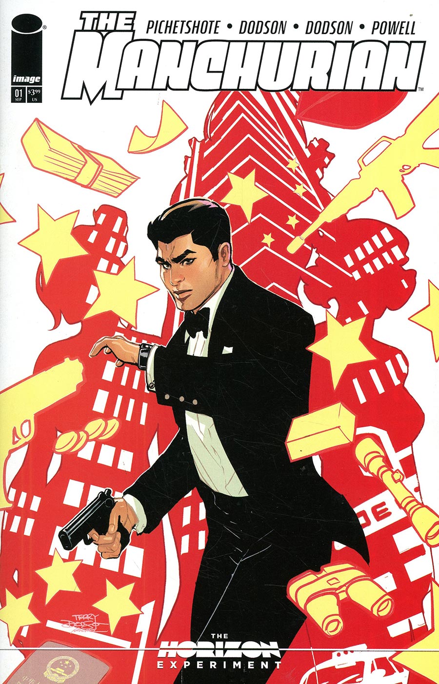Horizon Experiment The Manchurian #1 (One Shot) Cover A Regular Terry Dodson Cover