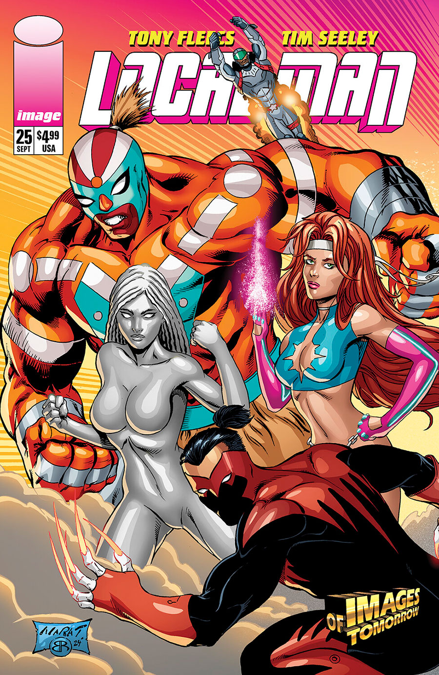 Local Man #25 Cover B Variant Marat Mychaels Cover