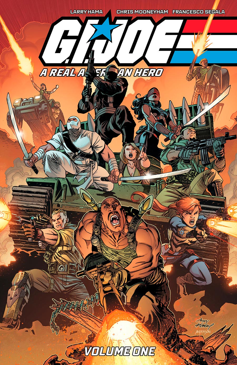 GI Joe A Real American Hero (2023) Vol 1 TP Book Markey Andy Kubert & Francesco Segala Cover