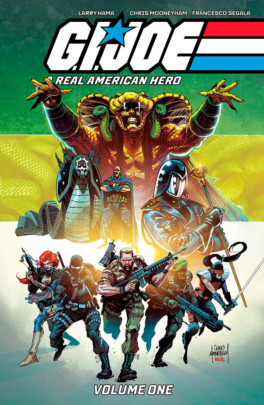 GI Joe A Real American Hero (2023) Vol 1 TP Direct Market Exclusive Chris Mooneyham & Nick Filardi Cover