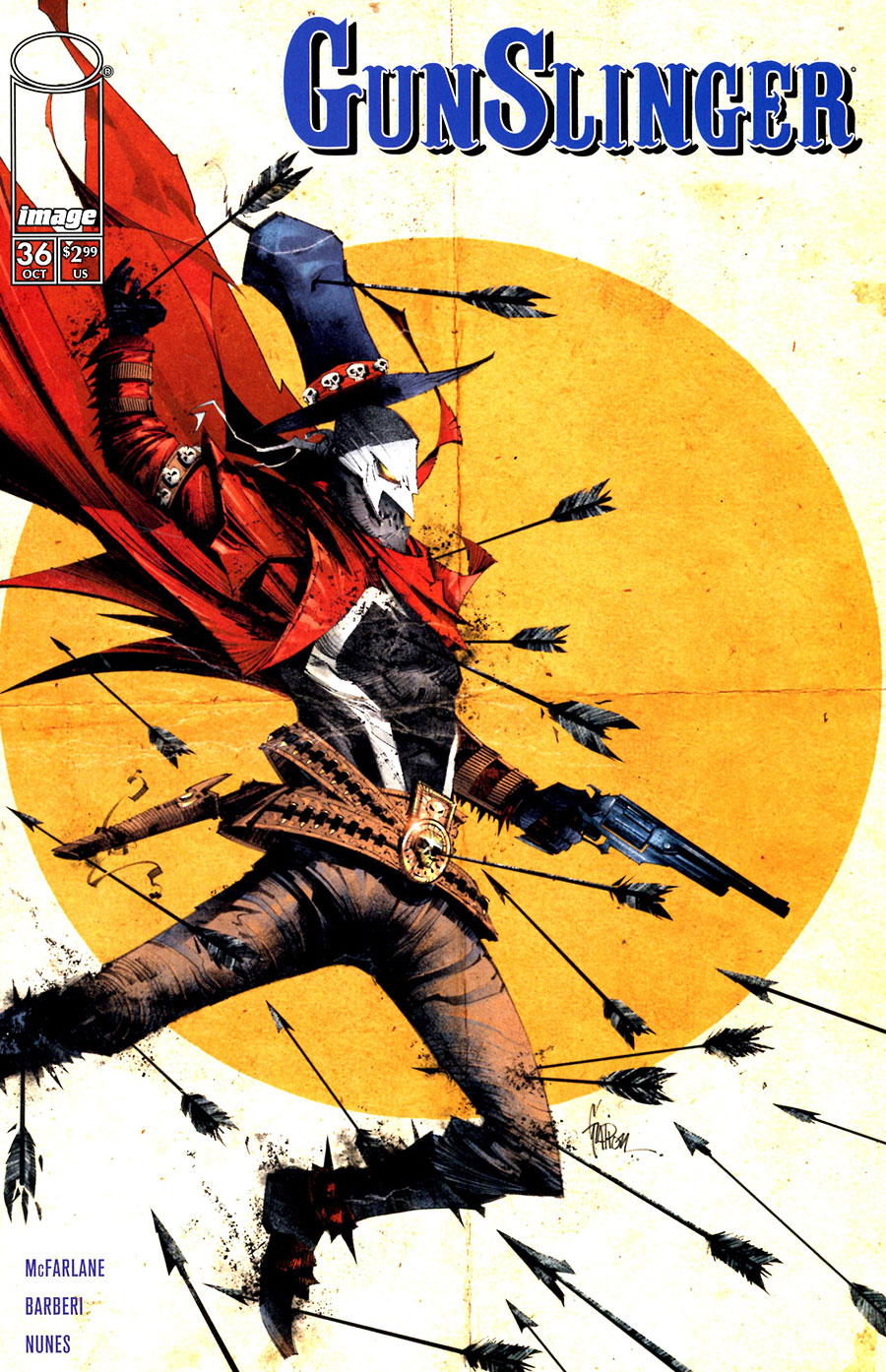 Gunslinger Spawn #36 Cover B Variant Jonathan Glapion Cover