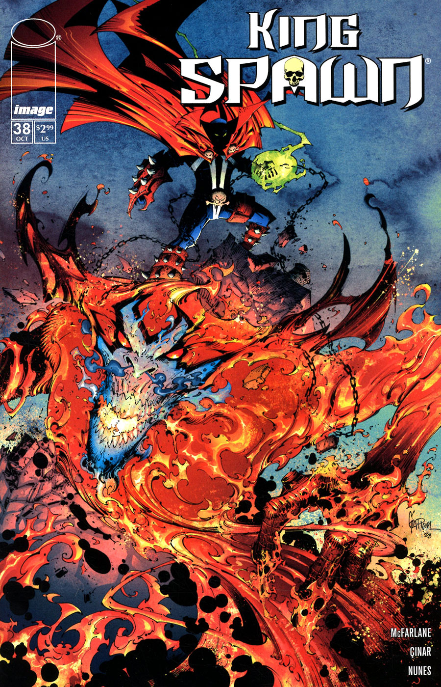 King Spawn #38 Cover B Variant Jonathan Glapion Cover