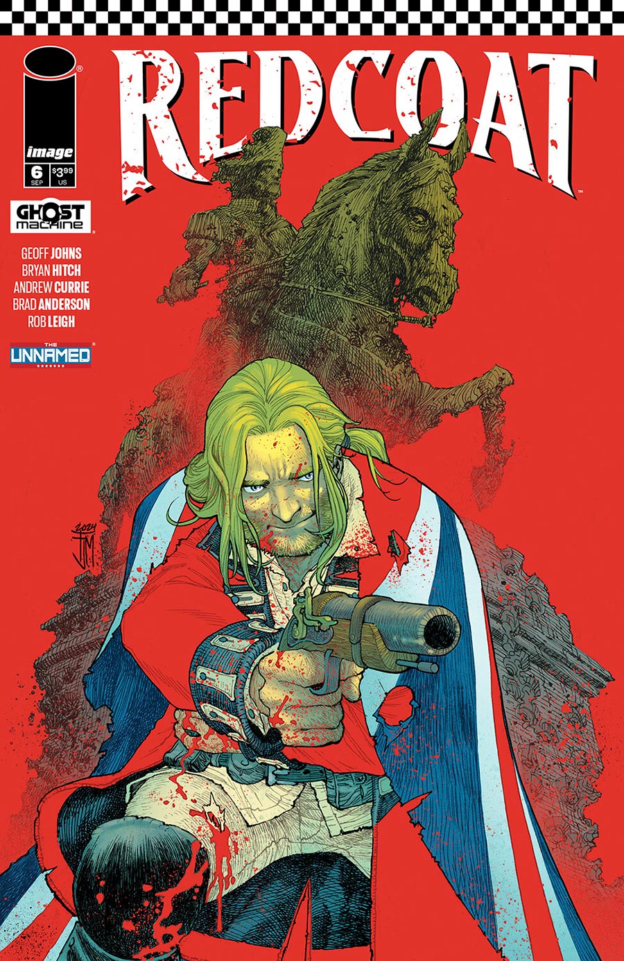 Redcoat #6 Cover B Variant Francis Manapul Cover