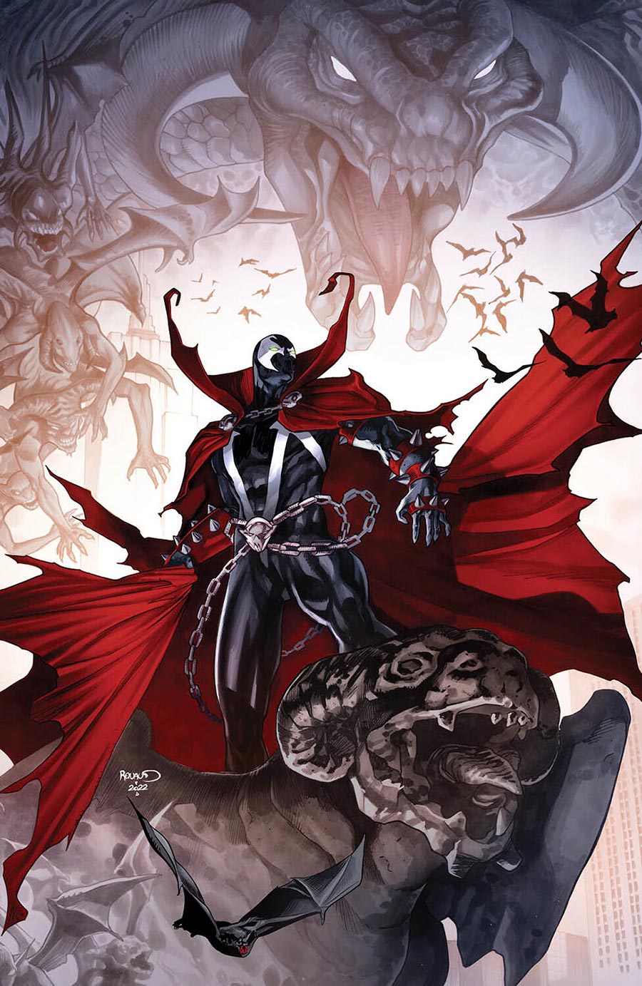 Spawn #358 Cover C Variant Paul Renaud Virgin Cover