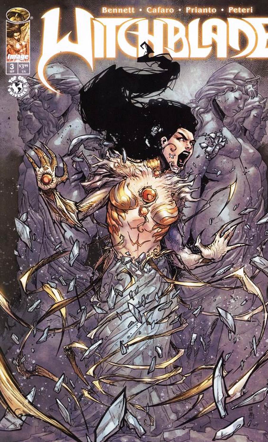 Witchblade Vol 3 #3 Cover A Regular Giuseppe Cafaro & Arif Prianto Cover