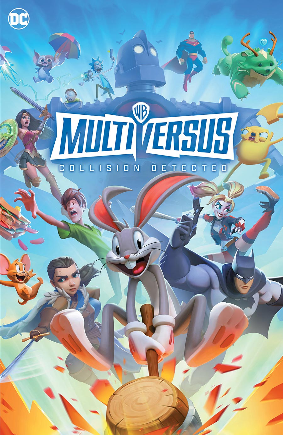 Multiversus Collision Detected #1 Cover F Incentive Bugs Bunny Game Key Art Card Stock Variant Cover