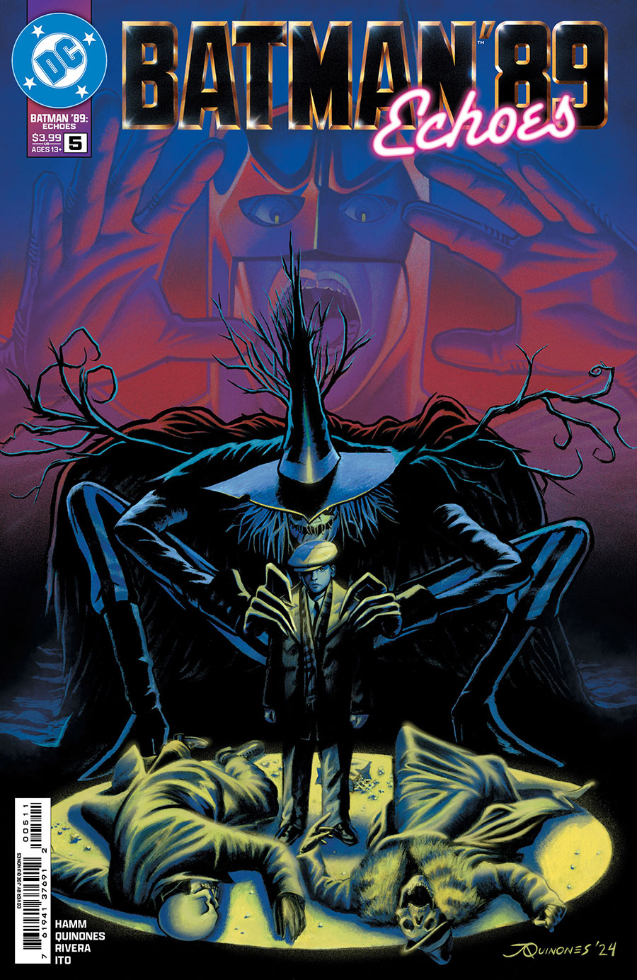 Batman 89 Echoes #5 Cover A Regular Joe Quinones Cover