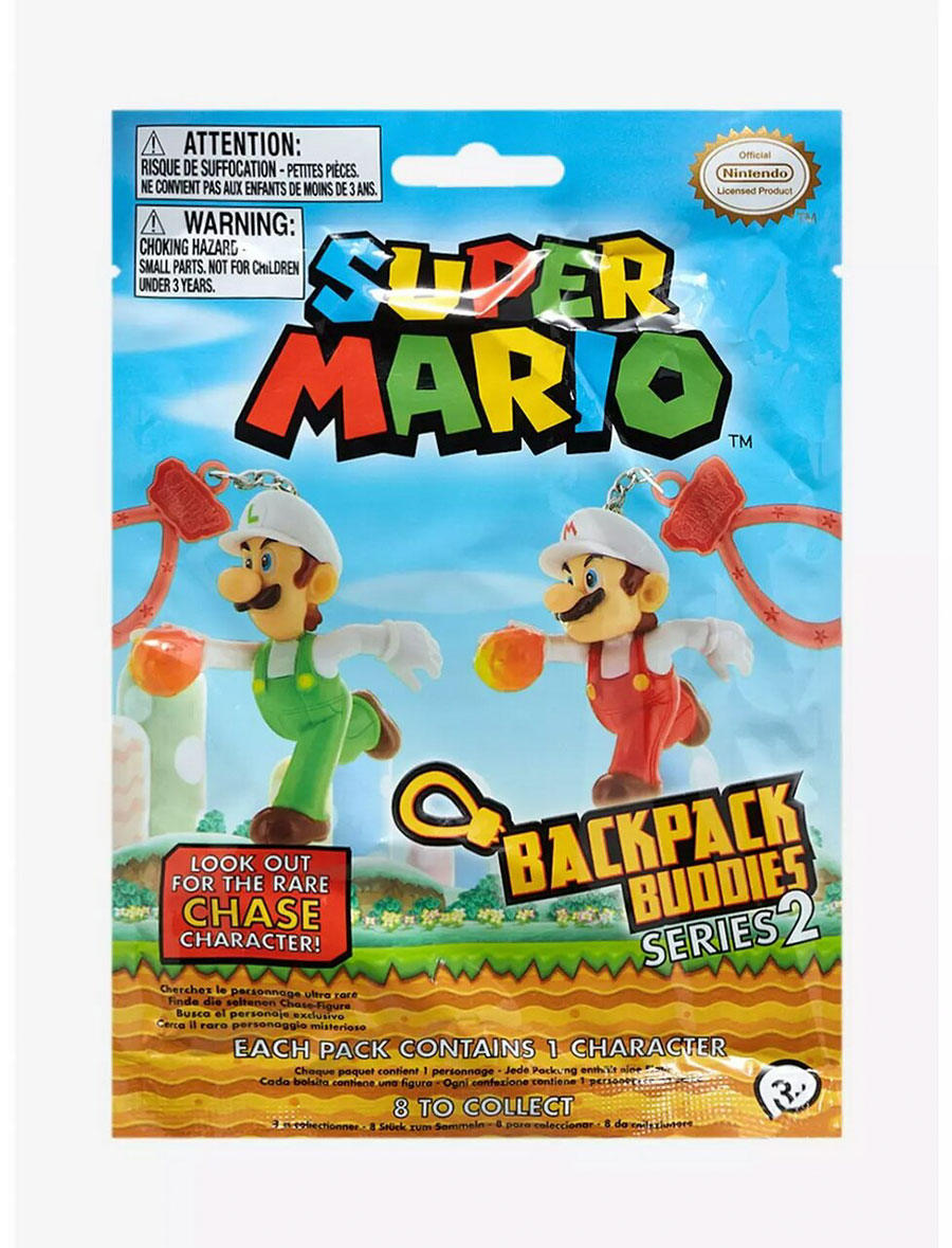 Nintendo Super Mario Figure Hangers Series 2 Blind Mystery Box