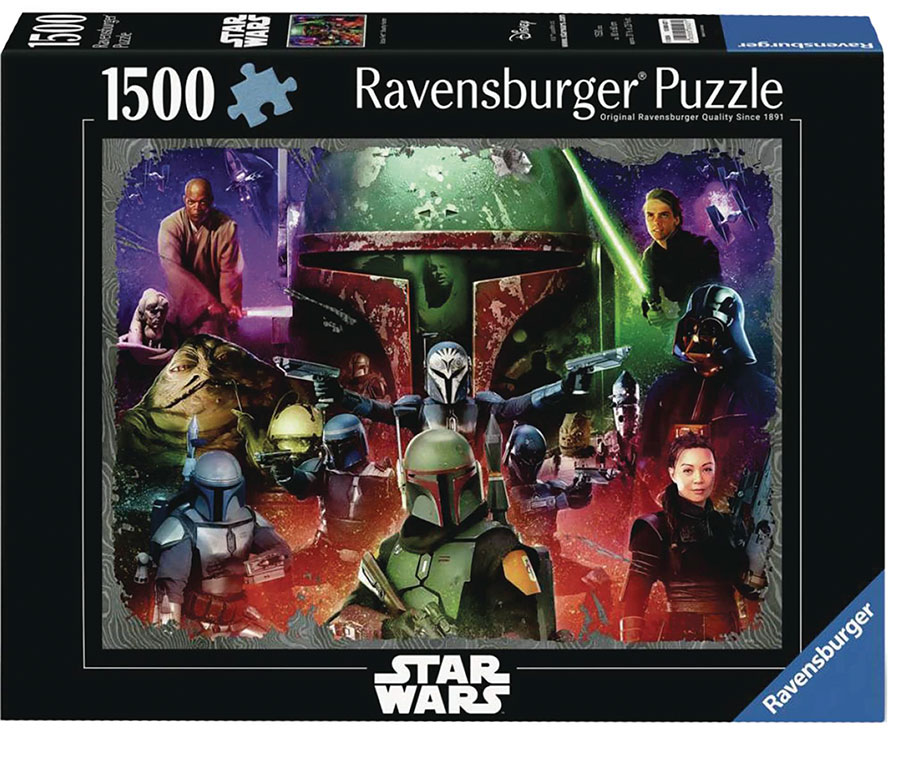 Star Wars Boba Fett Bounty Hunter 1500-Piece Puzzle