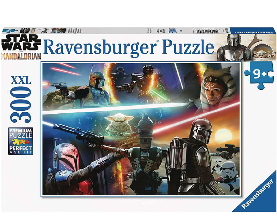 Star Wars The Mandalorian Crossfire 300-Piece Puzzle