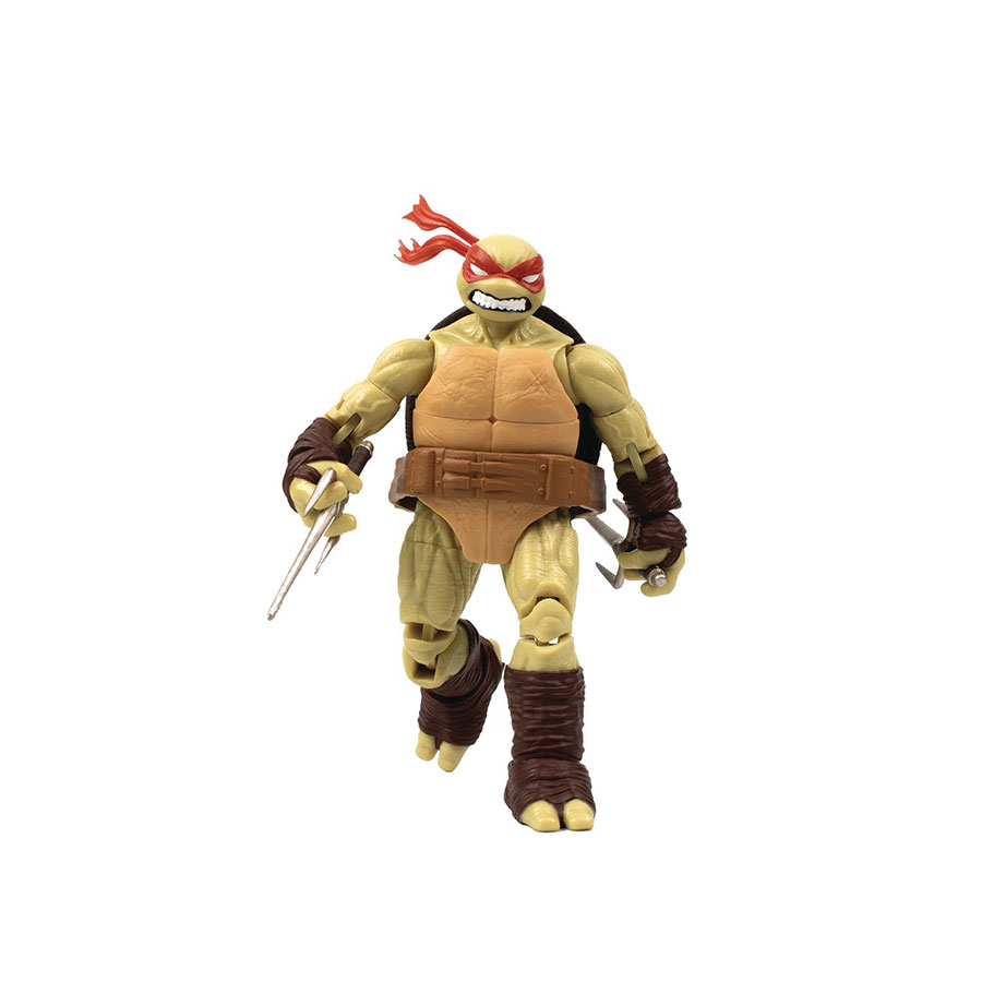 Teenage Mutant Ninja Turtles IDW Comic Book & BST AXN Version 2 5-Inch Action Figure - Raphael