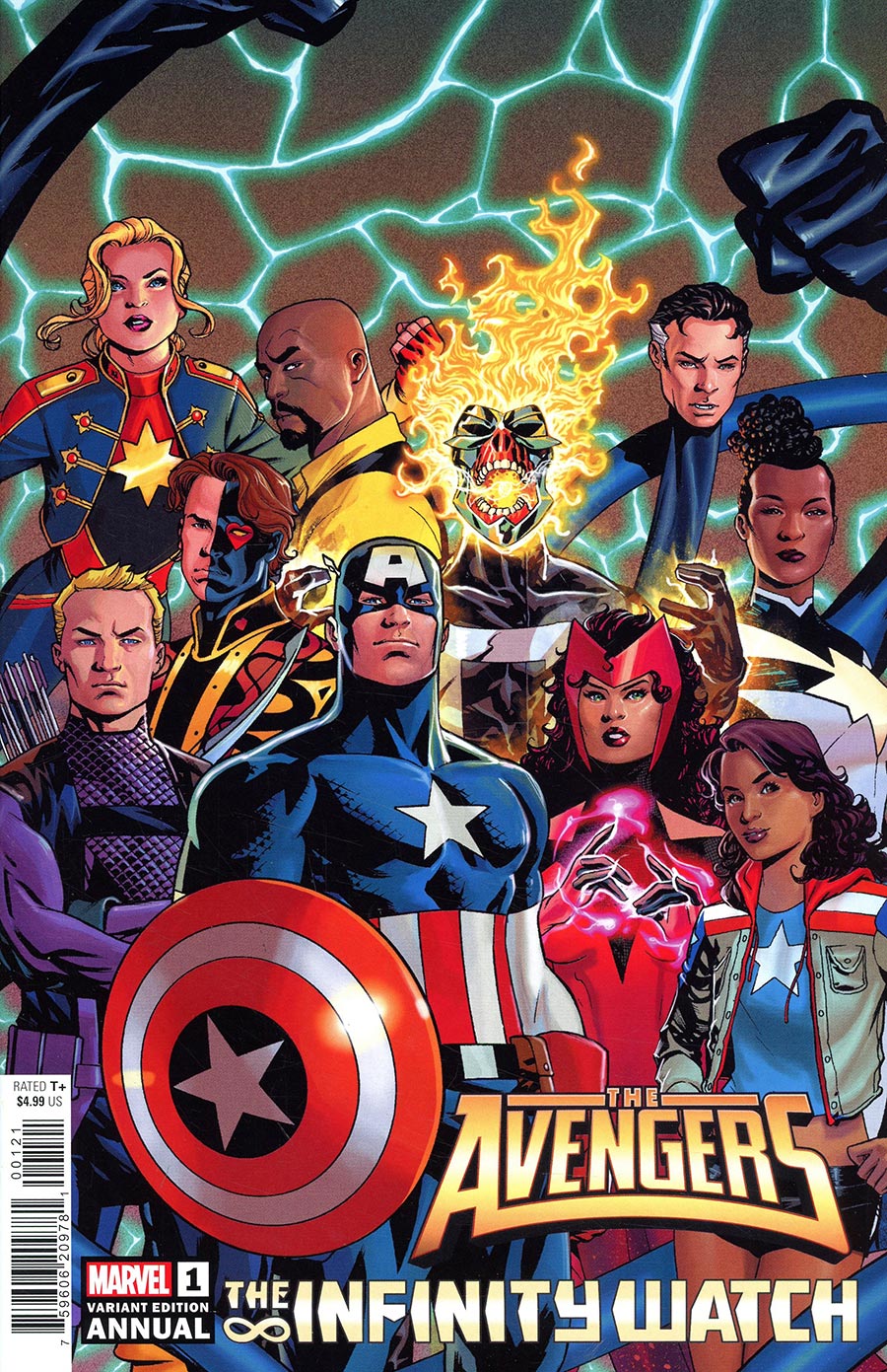 Avengers Vol 8 Annual (2024) #1 (One Shot) Cover B Variant Mike McKone Infinity Watch Cover (Infinity Watch Part 9)