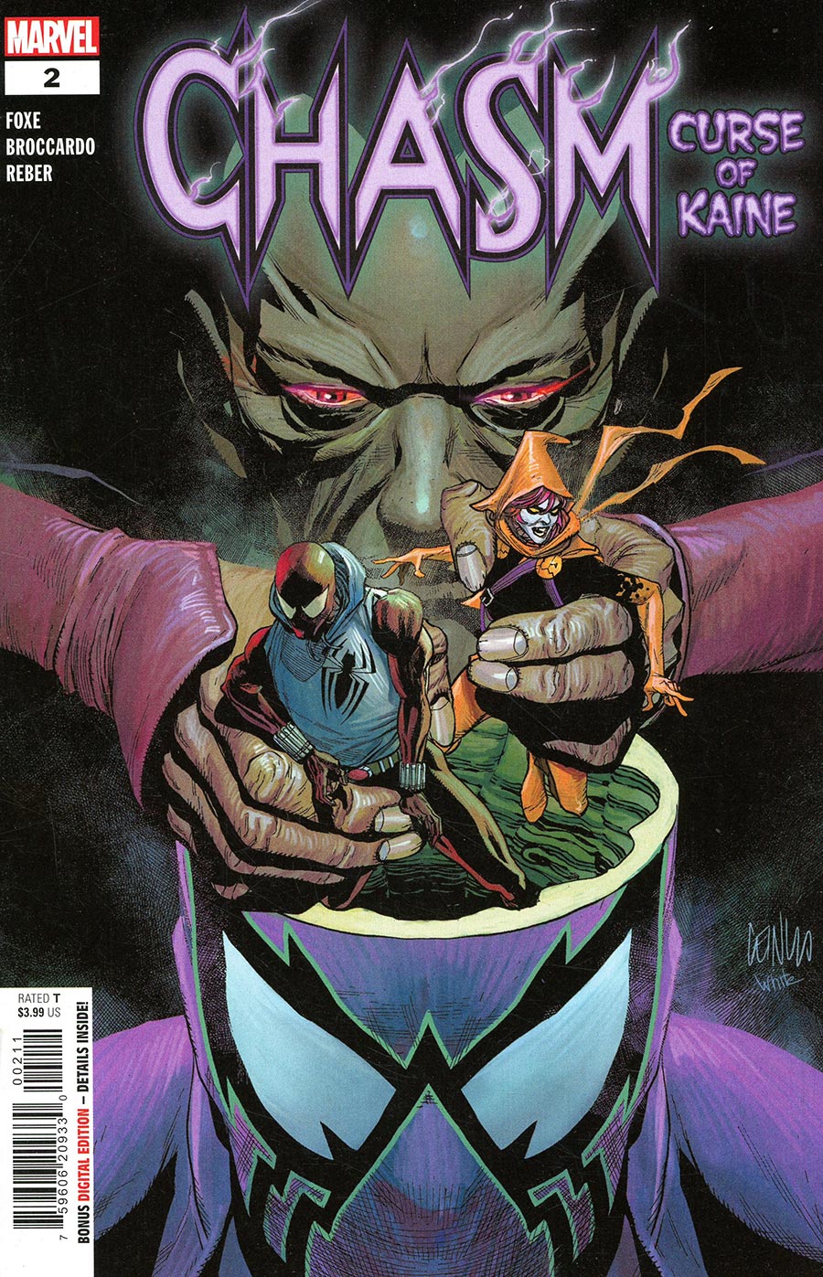 Chasm Curse Of Kaine #2 Cover A Regular Leinil Francis Yu Cover
