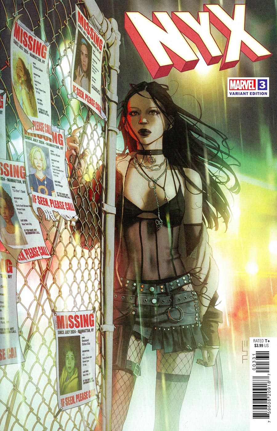 NYX Vol 2 #3 Cover C Variant W Scott Forbes Cover