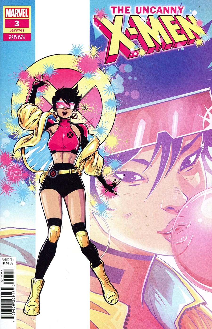 Uncanny X-Men Vol 6 #3 Cover B Variant Luciano Vecchio Jubilee Cover