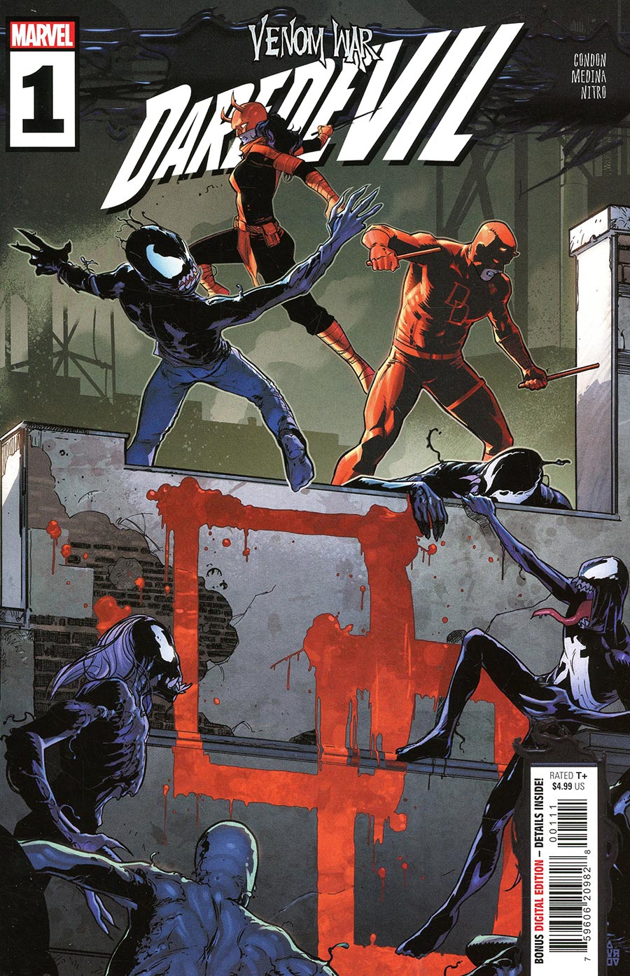 Venom War Daredevil #1 (One Shot) Cover A Regular Javier Fernandez Cover