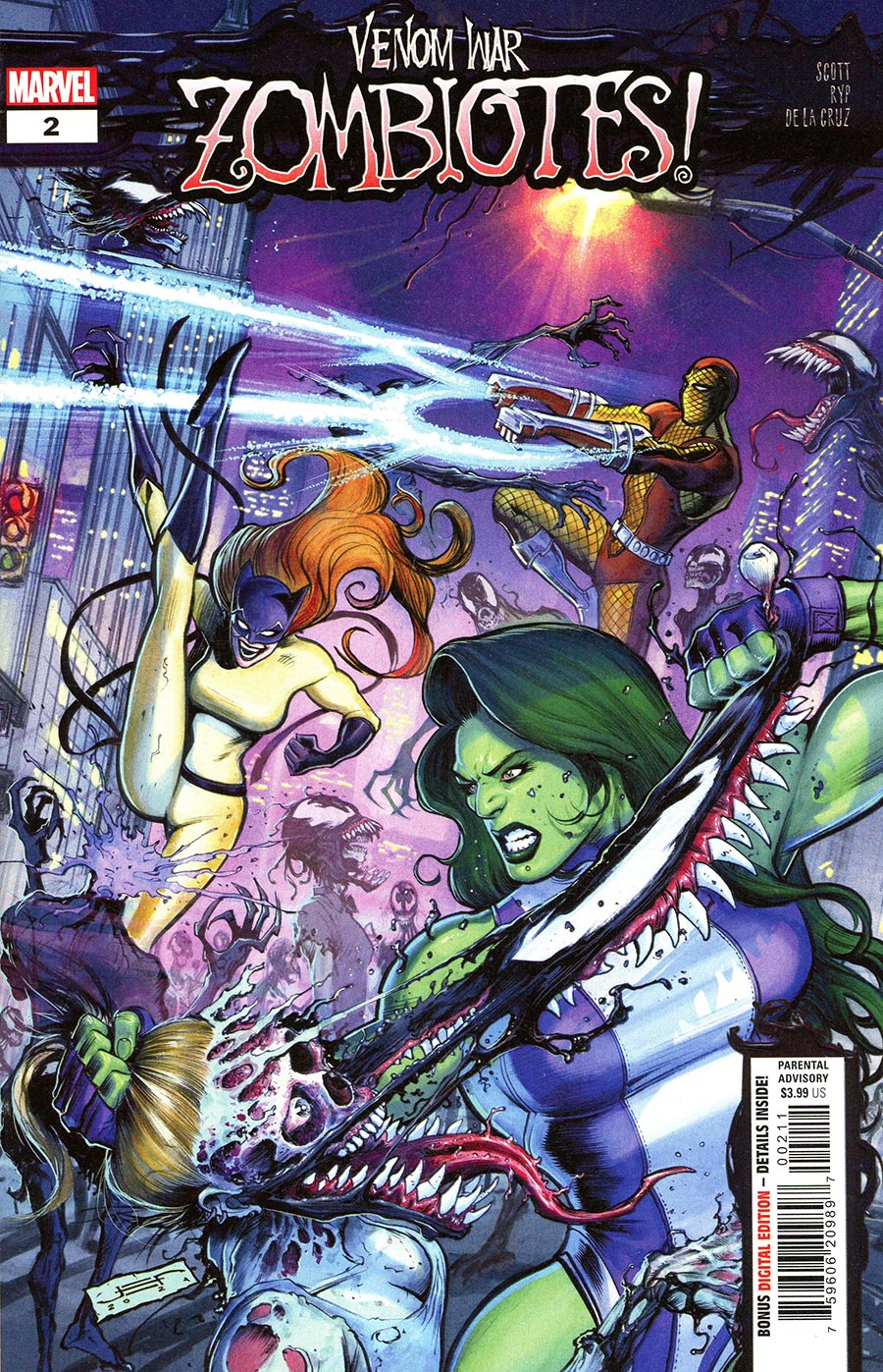 Venom War Zombiotes #2 Cover A Regular Juan Ferreyra Cover