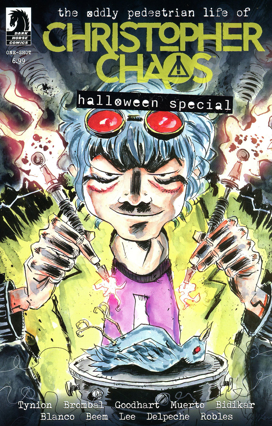 Oddly Pedestrian Life Of Christopher Chaos Halloween Special #1 (One Shot) Cover B Variant Jeff Lemire Cover