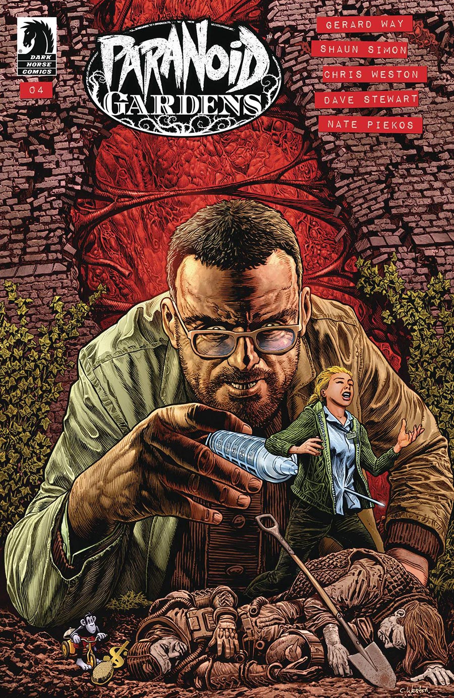 Paranoid Gardens #4 Cover A Regular Chris Weston Cover