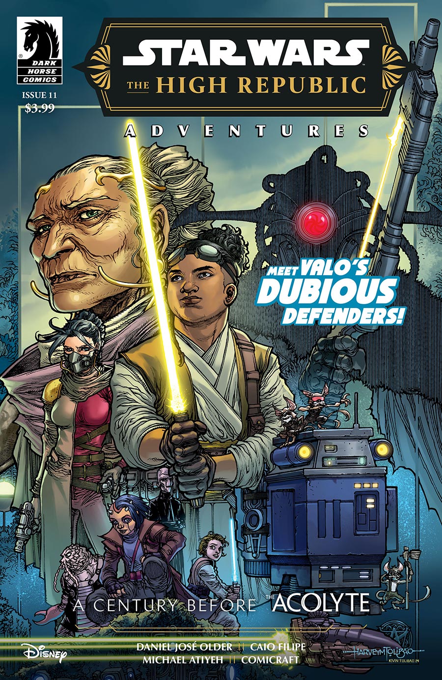 Star Wars The High Republic Adventures Phase III #11 Cover A Regular Harvey Tolibao Cover
