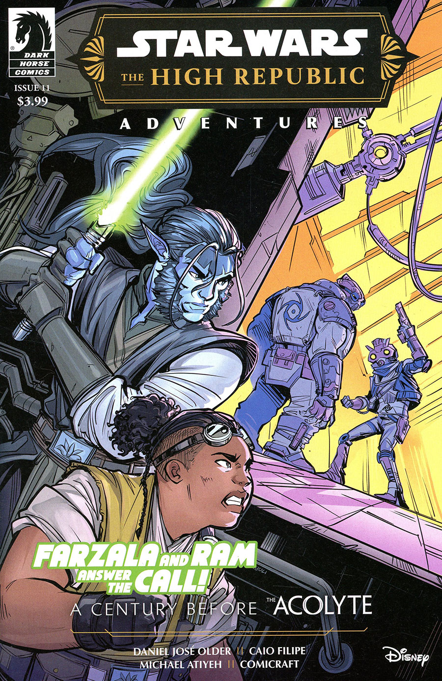 Star Wars The High Republic Adventures Phase III #11 Cover B Variant Elisa Romboli Cover