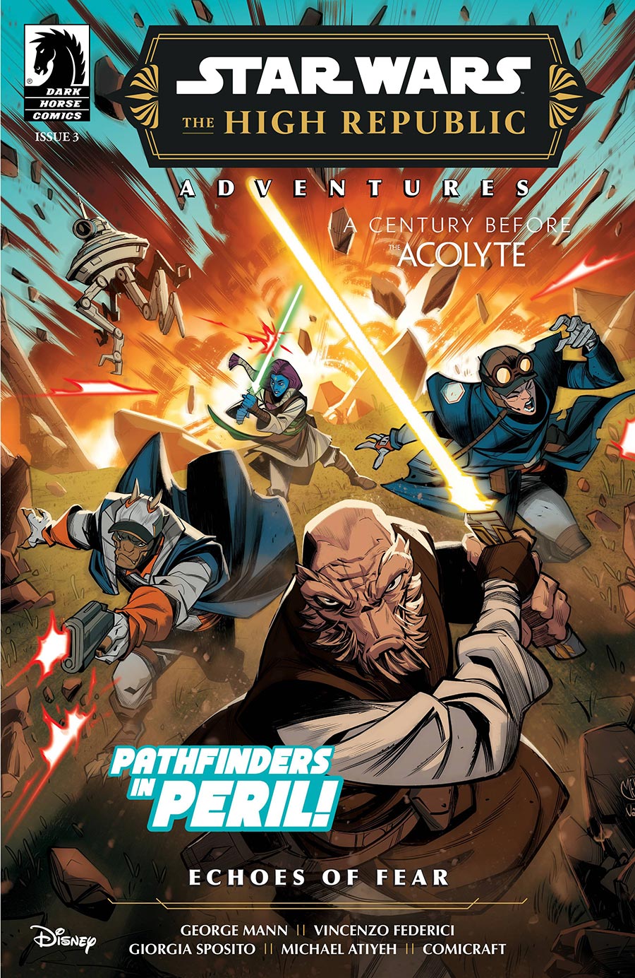 Star Wars The High Republic Adventures Phase III Echoes Of Fear #3