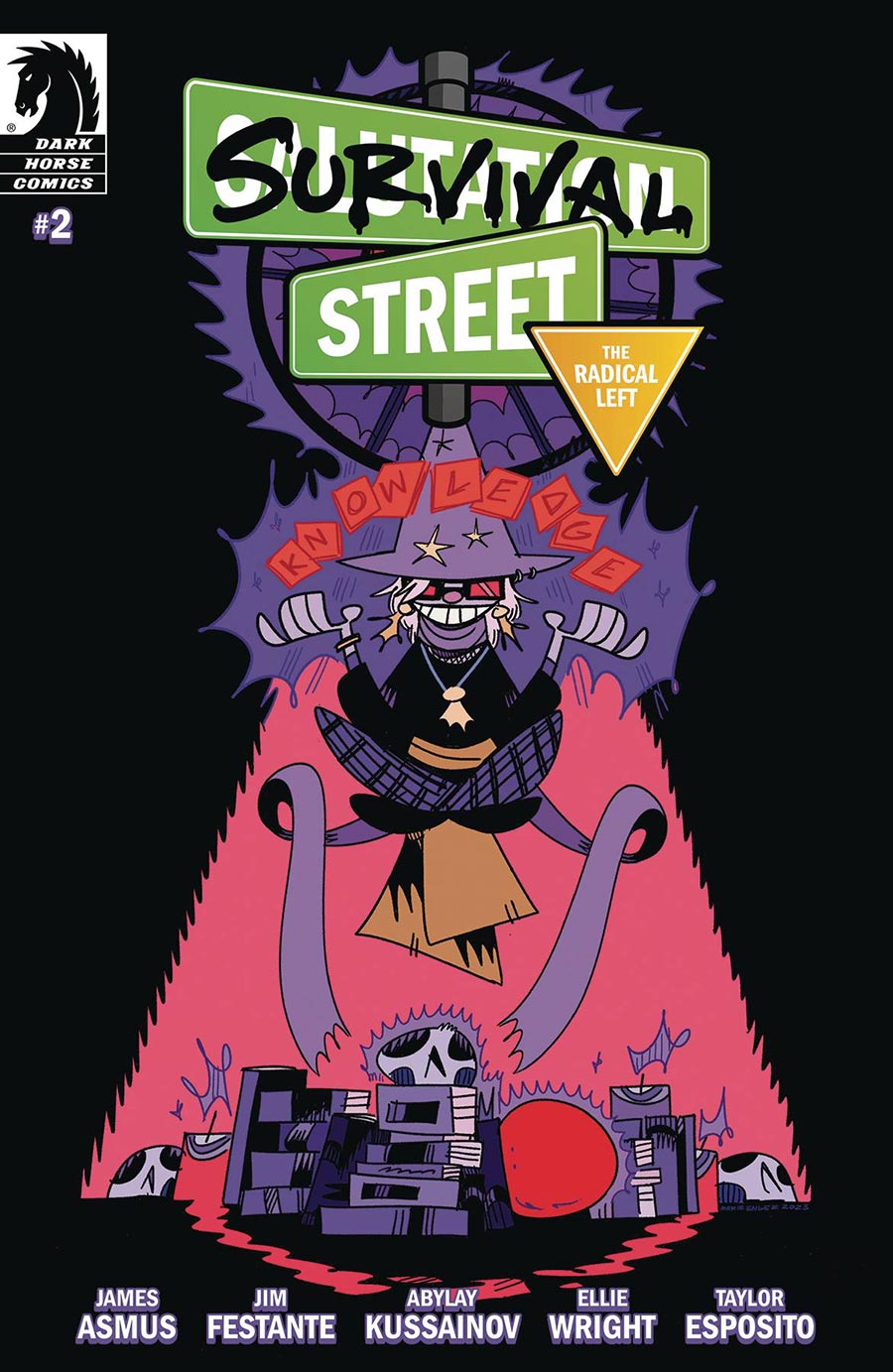 Survival Street The Radical Left #2 Cover B Variant Marie Enger Cover
