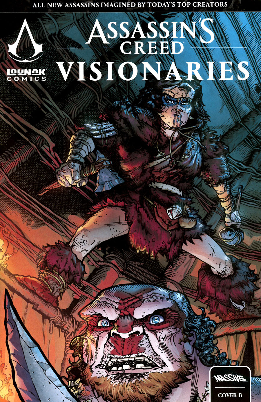 Assassins Creed Visionaries Powder Decima #1 (One Shot) Cover B Variant Chris Johnson Cover