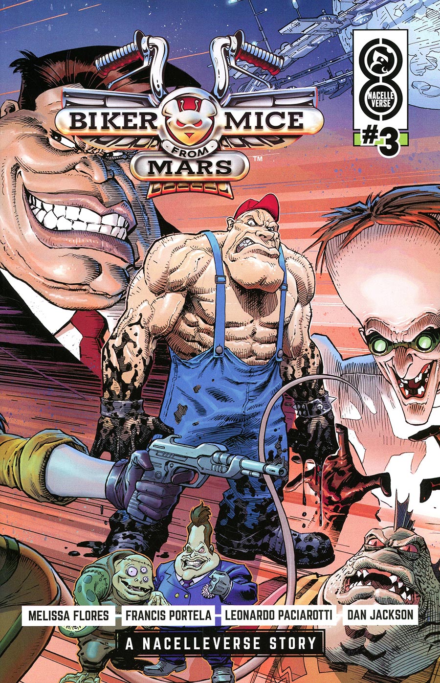 Biker Mice From Mars Vol 2 #3 Cover A Regular Dustin Weaver Cover