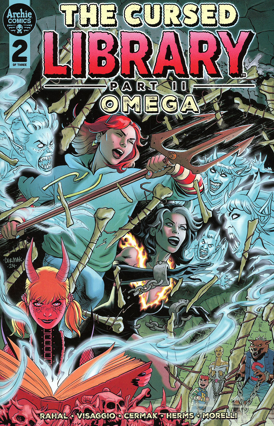 Cursed Library #2 Omega Cover A Regular Craig Cermak Cover
