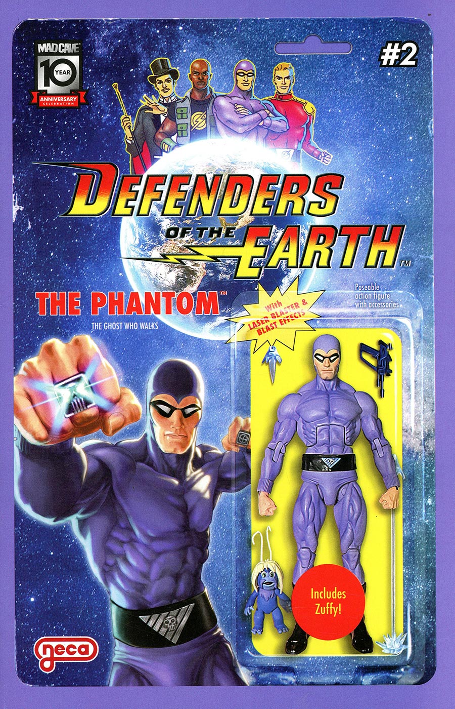 Defenders Of The Earth Vol 2 #2 Cover B Variant Djordje Djokovic Action Figure Cover
