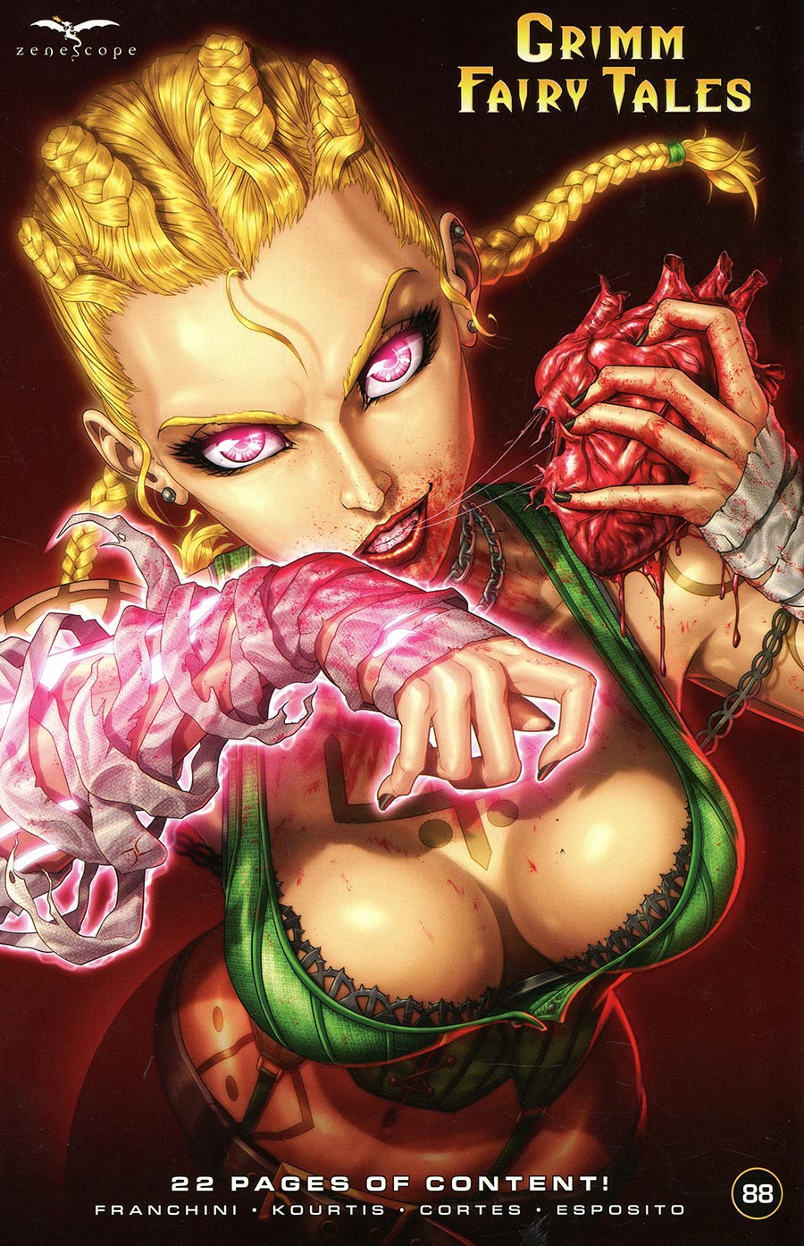 Grimm Fairy Tales Vol 2 #88 Cover D Variant J Cardygrade Cover