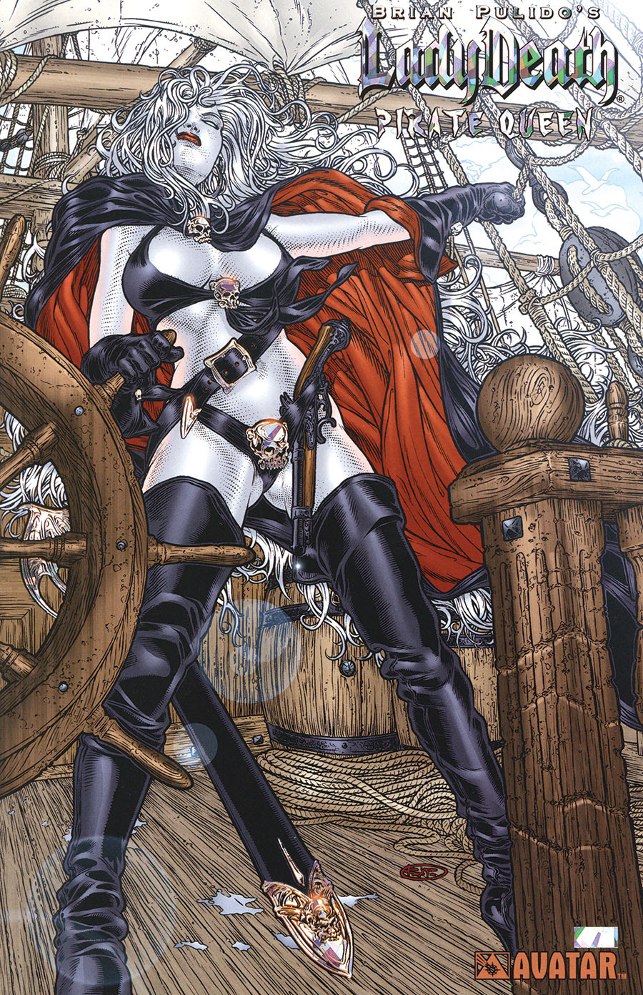 Lady Death Deadly Foil Bonus Covers Bag Set (5-Count)