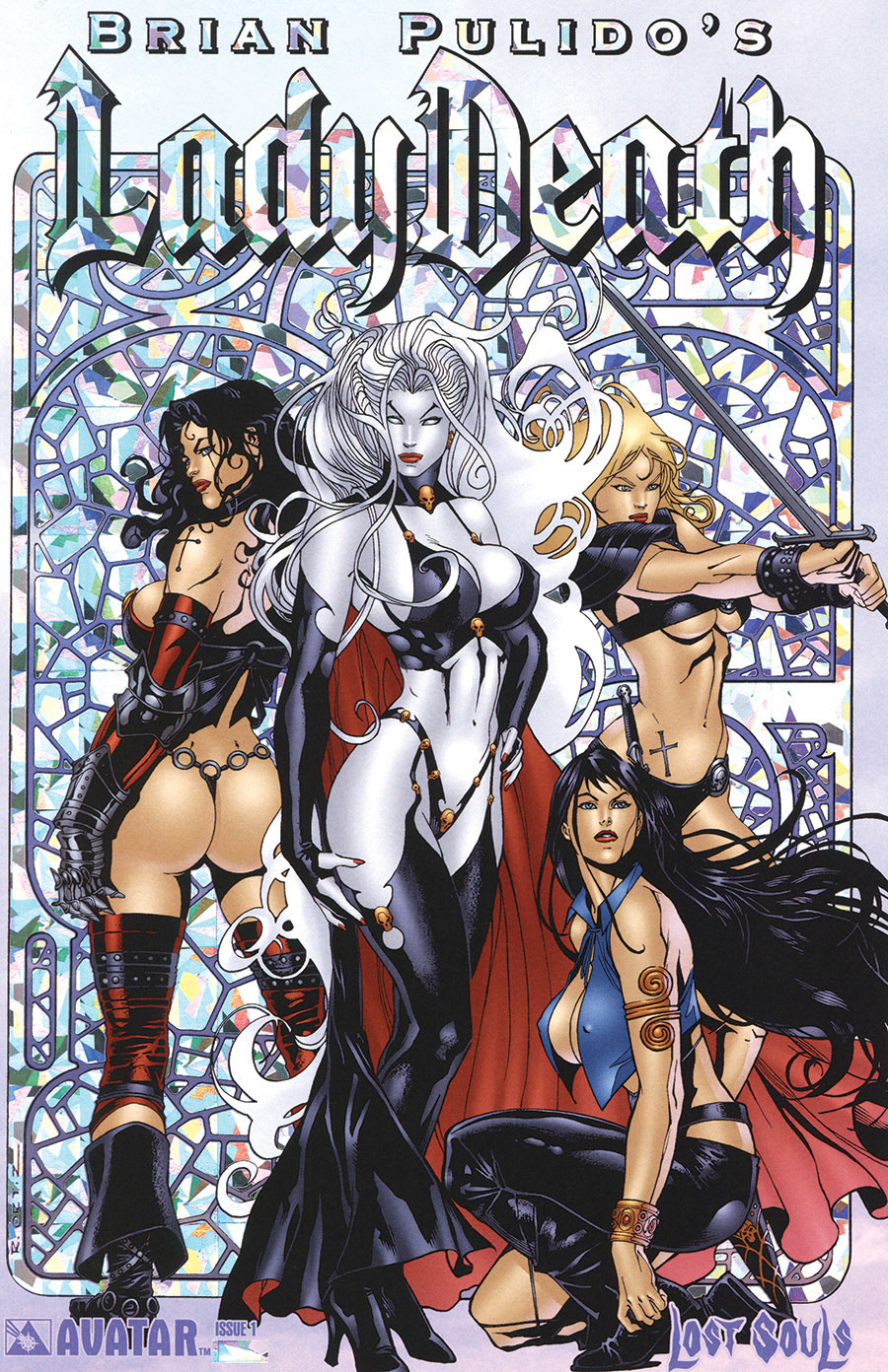Lady Death Witches Foil Bonus Covers Bag Set (5-Count)