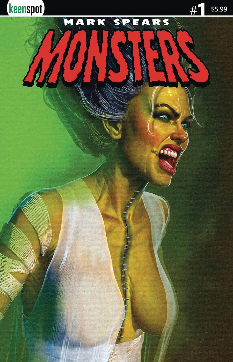 Mark Spears Monsters #1 Cover E Variant Mark Spears Bridezilla Cover (Limit 1 Per Customer)