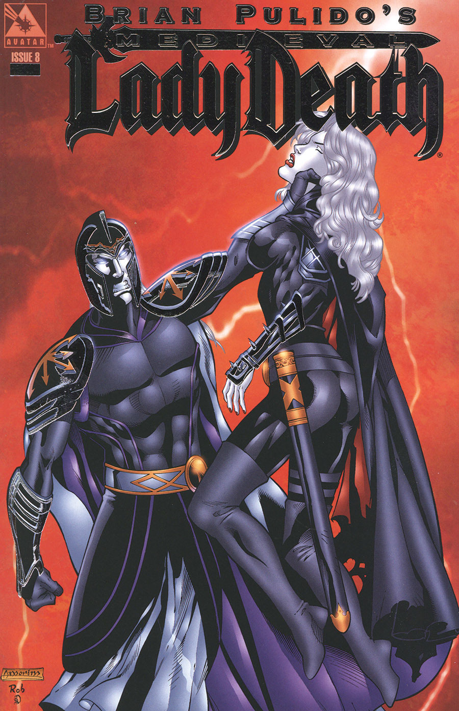 Medieval Lady Death Malevolent Foil Bonus Covers Bag Set (5-Count)