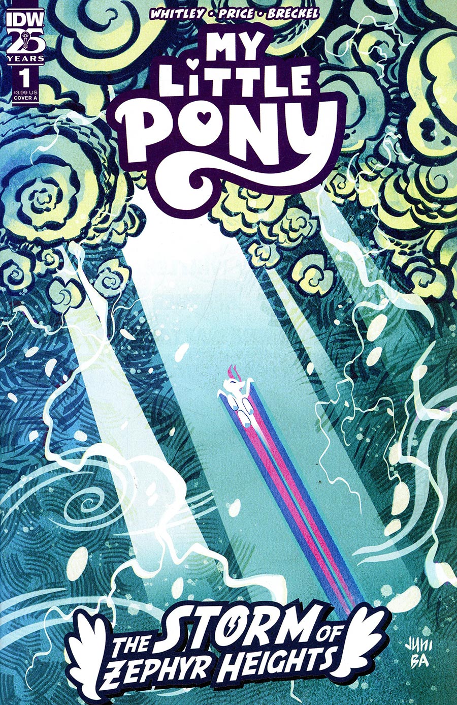 My Little Pony Storm Of Zephyr Heights #1 Cover A Regular Juni Ba Cover