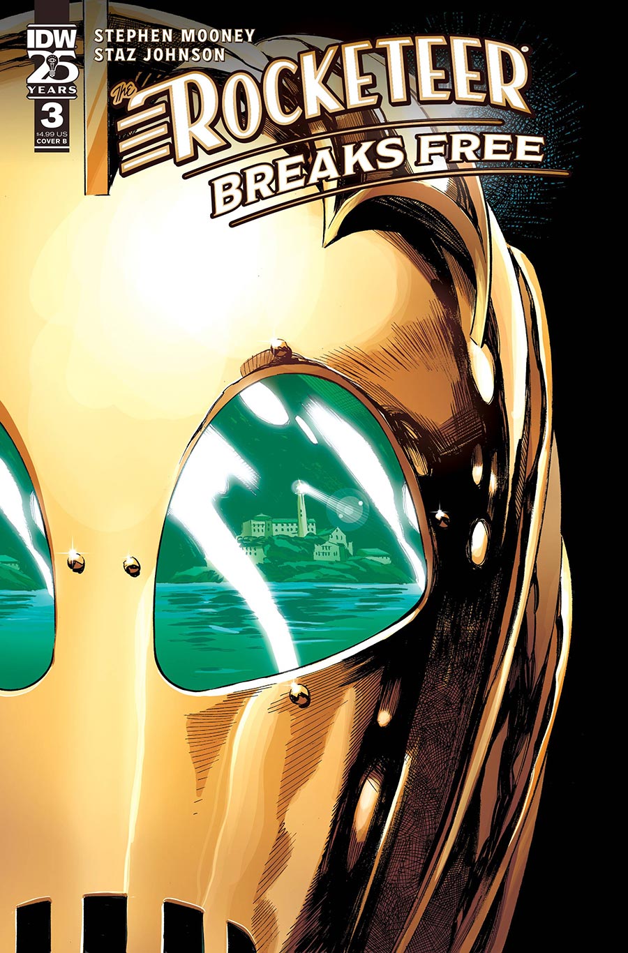 Rocketeer Breaks Free #3 Cover B Variant Staz Johnson Cover