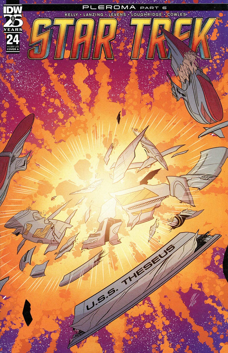 Star Trek (IDW) Vol 2 #24 Cover A Regular Megan Levens Cover