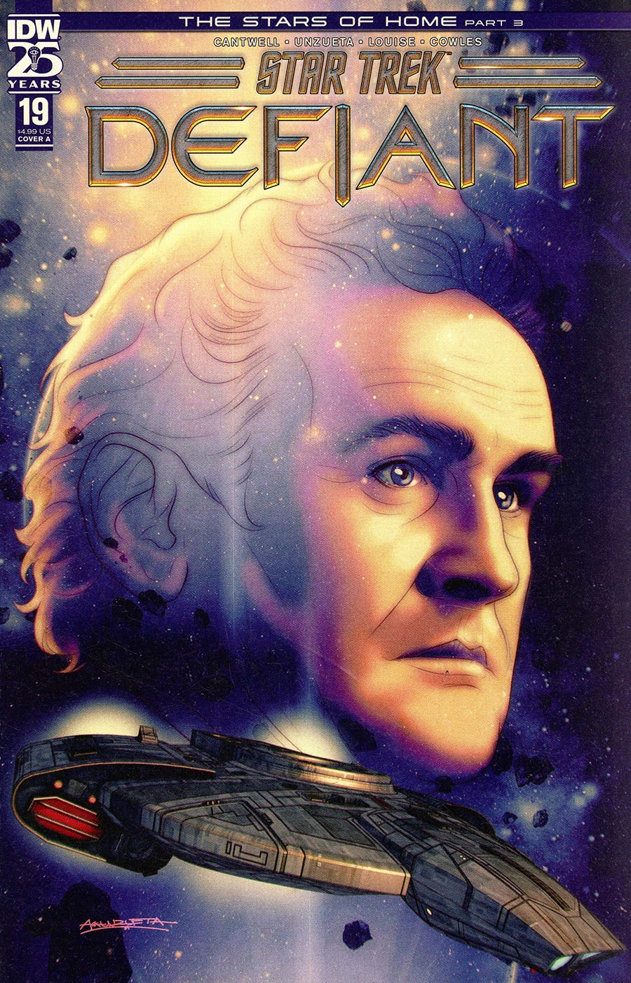 Star Trek Defiant #19 Cover A Regular Angel Unzueta Cover