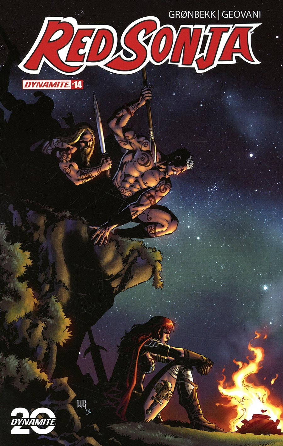 Red Sonja Vol 10 #14 Cover D Variant Walter Geovani Cover