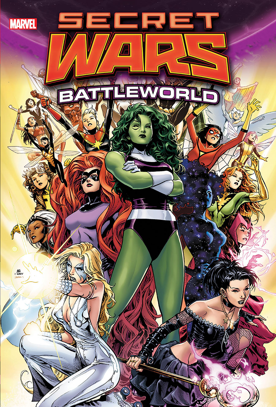 Secret Wars Battleworld Omnibus Vol 1 HC Book Market Jim Cheung Cover